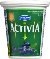 Mängden socker i Yogourt Probiotique Activia (bleuets)