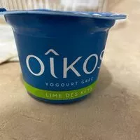 Mängden socker i Yogourt Grec Oikos (key Lime)