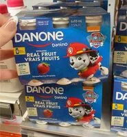 Mängden socker i Danino