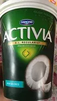 Mängden socker i Activia saveurs coco