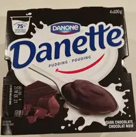 Mängden socker i Danette chocolat noir