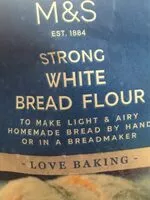 Mängden socker i Strong white bread flour