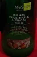 Mängden socker i Pear Marple & Ginger