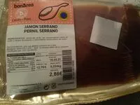 Mängden socker i Jamón serrano
