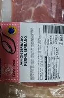 Mängden socker i Jamon serrano