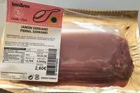 Mängden socker i Jamón serrano