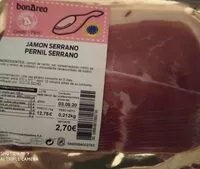 Mängden socker i Jamón serrano
