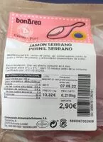 Mängden socker i Jamón Serrano