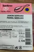 Mängden socker i Jamón serrano
