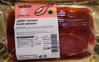 Mängden socker i Jamón serrano