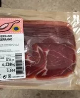 Mängden socker i Jamón serrano
