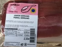 Mängden socker i Jamón serrano