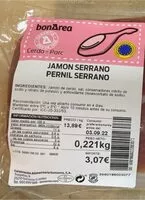 Mängden socker i Jamon serrano