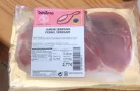 Mängden socker i Jamón serrano