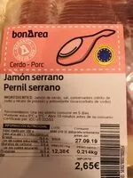 Mängden socker i Jamón serrano