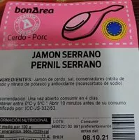 Mängden socker i jamón serrano
