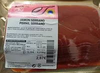 Mängden socker i JAMON SERRANO