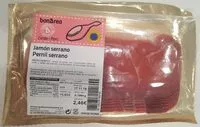 Mängden socker i Jamón serrano