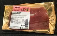 Mängden socker i Jamón serrano