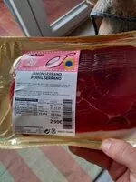 Mängden socker i Jamon serrano pernil serrano
