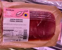 Mängden socker i Jamon serrano