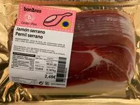 Mängden socker i Jamón serrano