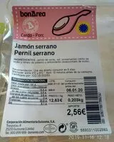 Mängden socker i Jamón serrano