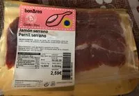 Mängden socker i Jamón serrano