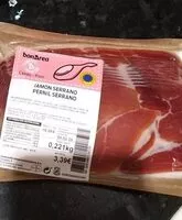 Mängden socker i Jamón serrano