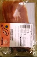 Mängden socker i Jamón serrano / Pernil serrano