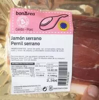 Mängden socker i Jamón serrano
