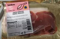 Mängden socker i Jamón serrano