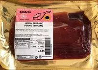 Mängden socker i Jamón serrano