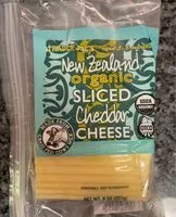 Mängden socker i New Zealand organic sliced cheddar cheese