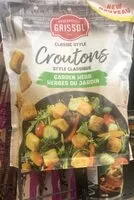 Mängden socker i Croutons