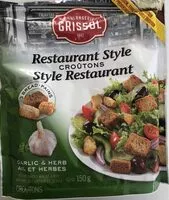 Mängden socker i Croutons ail et herbes