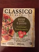 Mängden socker i Sauce à pizza