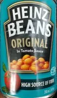 Mängden socker i Heinz beans original