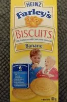 Mängden socker i Farley's biscuits banane