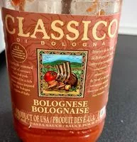 Mängden socker i Di Bologna - Bolognese Pasta Sauce
