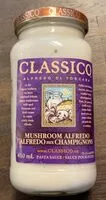Mängden socker i Alfredo au champignon