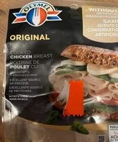 Mängden socker i Cooked Chicken Breast