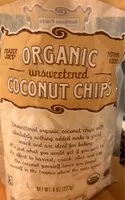 Mängden socker i Organic unsweeten coconut chips