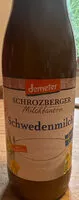 Mängden socker i Schwedenmilch 3,8% Fett