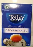 Mängden socker i Decaffeinated Orange Pekoe
