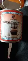 Mängden socker i Sweetened condensed milk