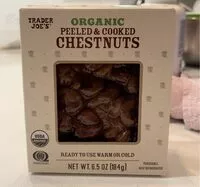 Mängden socker i Peeled & Cooked Chestnuts