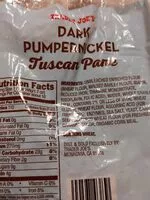 Mängden socker i Dark Pumpernickel Tuscan Pane