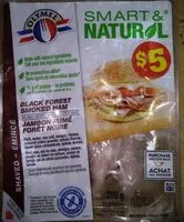 Mängden socker i Jambon fumé forêt noire