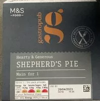 Mängden socker i Shepherd’s Pie